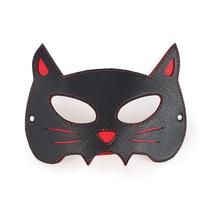 Mascara de Couro Artificial Formato de Gatinho Fetiche