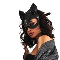 Máscara de couro feminina Mumbobyswim Bunny Cat Rabbit Máscara de couro feminina Mumbobyswim Bunny Cat Rabbit