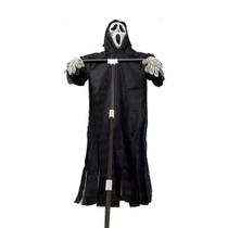 Máscara de Crânio Fantasma Suspensa, Decoração Assustadora de Ceifador para Halloween Máscara de Crânio Fantasma Suspensa, Decoração Assustadora de Ceifador para Halloween