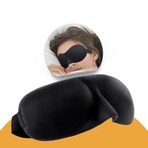Máscara de Dormir 3D Anatômica Leve, Ajustável e Ultra Confortável Máscara de Dormir 3D Anatômica Leve, Ajustável e Ultra Confortável