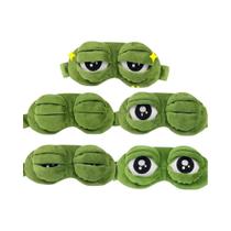 Máscara De Dormir 3D Em Forma De Sapo, Protetor De Olhos Natural E Portátil Para Mulheres E Homens,