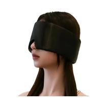 Máscara De Dormir Acolchoada Macia, Protetor Ocular Bloqueador De Luz, Tapa-Olho Para Viagem,