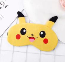 Máscara De Dormir Ajustável Pikachu Pokemon Amarela - Impt