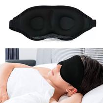 Máscara de Dormir Anatômica Confortável 3D Bloqueadora de Luz Silent Comfort
