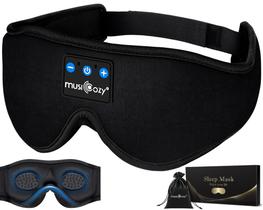 Máscara de dormir Bluetooth MUSICOZY 3D com fones de ouvido 14H Playtime Máscara de dormir Bluetooth MUSICOZY 3D com fones de ouvido 14H Playtime