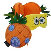 Mascara De Dormir com Almofada Bob Esponja Sleepy Mask Zona Criativa