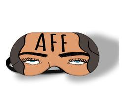 Máscara de Dormir Divertida Aff