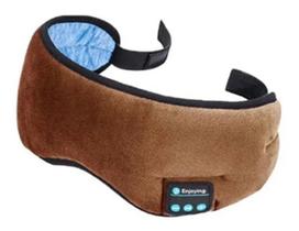 Máscara De Dormir Fone De Ouvido Bluetooth Meditação Relaxamento Tapa Olho - Exclusivo