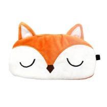 Máscara de Dormir HXINFU Raposa Fofa em Pelúcia Macia Máscara de Dormir HXINFU Raposa Fofa em Pelúcia Macia
