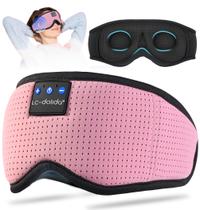 Máscara de dormir LC-Dolida Bluetooth Wireless Ponderada Rosa