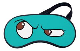 Mascara De Dormir Olhos Desconfiado Verde