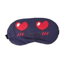 mascara de dormir p/ viagens tapa olho emogi bloqueia luz