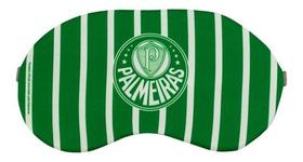 Máscara de Dormir Palmeiras Oficial Tapa Olhos Confortável para Viagem e Sono Adulto Torcedor