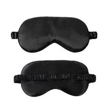 Máscara de dormir preta para dormir, tecido macio e confortável, tapa-olhos para a noite, viagem e cochilo Máscara de dormir preta para dormir, tecido macio e confortável, tapa-olhos para a noite, viagem e cochilo