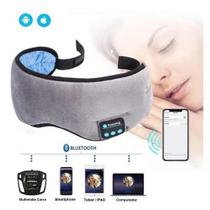 Máscara de Dormir Tapa Olho Musical com Som Bluetooth Fone de Ouvido