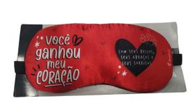 Mascara de Dormir - Você ganhou meu coração Mascara de Dormir - Você ganhou meu coração