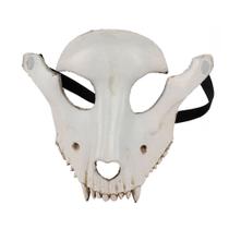 Máscara de esqueleto de cabra, capa facial completa, festa de cosplay de Halloween