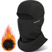 Máscara de esqui Balaclava YANIKY à prova de vento térmica de inverno preta Máscara de esqui Balaclava YANIKY à prova de vento térmica de inverno preta