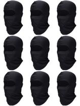 Máscara de esqui SATINIOR Full Face Cover Balaclava para homens x9 preta Máscara de esqui SATINIOR Full Face Cover Balaclava para homens x9 preta