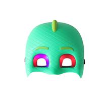 Máscara de fantasia de cosplay Halloween Glowing Shield PVC+eletrônica