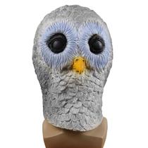 Máscara de fantasia de Halloween Cosplay Owl Latex para adultos