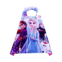 Máscara De Fantasia Marvel Disney Frozen Homem-Aranha Batman Com Capa Para Crianças Presente De