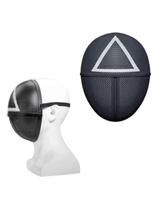 Máscara de Fantasia Squid Game Round 6 Front Man e Jogadores Cosplay, Festa e Halloween