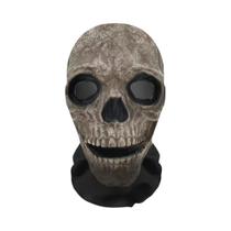 Máscara De Fantasma De Halloween Impressa Em 3D, Acessório De Festa De Cosplay De Horror Com Rede