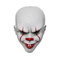 Máscara de festa IT Pennywises Resin Máscara assustadora facial completa Máscara de festa IT Pennywises Resin Máscara assustadora facial completa