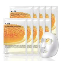 Máscara de folha Abib Mild Acidic pH Honey Fit 10 folhas