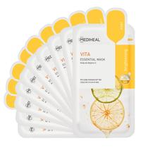 Máscara de folha Mediheal Vita Essential Máscara facial 10 folhas