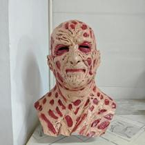 Máscara de Freddy Krueger Adulto - Halloween, Cosplay e Fantasia de Terror Máscara de Freddy Krueger Adulto - Halloween, Cosplay e Fantasia de Terror