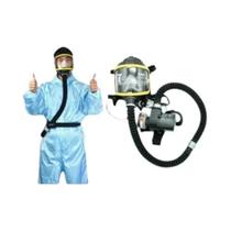 Máscara De Gás De Proteção Facial Completa Com Sistema De Segurança De Fluxo Constante De Ar Máscara De Gás De Proteção Facial Completa Com Sistema De Segurança De Fluxo Constante De Ar