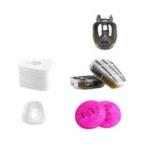 Máscara De Gás Facial Completa 6800 Respirador Para Ácido, Amônia Orgânica, Tinta, Produtos