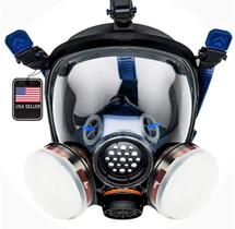 Máscara de gás respiratória facial completa PT-100 Survival Nuclear