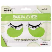 Máscara de gel para área dos olhos Kiss NY - desincha, hidrata e suaviza olheiras Máscara de gel para área dos olhos Kiss NY - desincha, hidrata e suaviza olheiras
