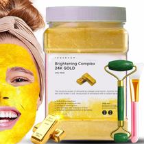 Máscara de gelatina VogueNow Nourish Glow 12 sabores com rolo de jade Máscara de gelatina VogueNow Nourish Glow 12 sabores com rolo de jade