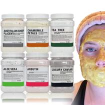 Máscara de Gelatina YMEYFAN para Tratamentos Faciais - Pacote com 6 Unidades (680ml)