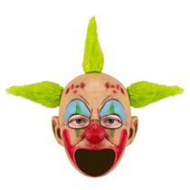 Máscara de Halloween Clown Cosplay Latex Green Hair Smile Máscara de Halloween Clown Cosplay Latex Green Hair Smile