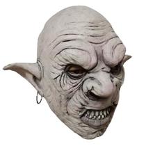Máscara de Halloween Creepy Mutant Creature com brincos de látex para adultos Máscara de Halloween Creepy Mutant Creature com brincos de látex para adultos