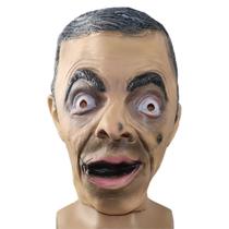 Máscara de Halloween Funny Mr. Bean Cosplay Headgear Latex