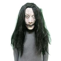 Máscara de Halloween Ghost Face Witch para casas mal-assombradas de látex