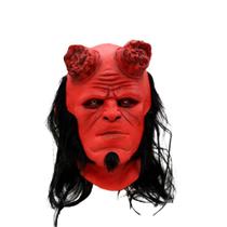 Máscara de Halloween Hellboys Cosplay Creepy Headgear Masquerade