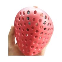 Máscara De Halloween Mini Aranha Preta Com Nariz E Boca Em Silicone Vermelho Para Cosplay De Anime