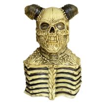 Máscara de Halloween Nephilimes Horror Skull Horn Devil Latex Máscara de Halloween Nephilimes Horror Skull Horn Devil Latex