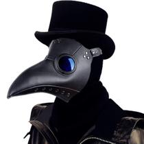 Máscara de Halloween Raxwalker Plague Doctor Steampunk Raven Black