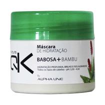 Máscara de hidratação Babosa + Bambu 350g - Kiquis QK - Kiqui's