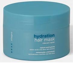 Máscara de Hidratação BRAÉ Stages Hydration 200g - Hidratação Intensa, Reparação Profunda, Brilho e Maciez para Cabelos