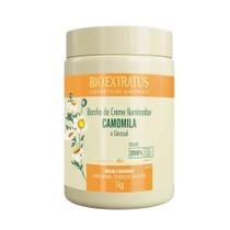 Máscara de Hidratação Capilar Camomila Girassol Banho de Creme Iluminador 1kg Bio Extratus