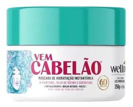 Máscara De Hidratação Instantânea Vem Cabelão 250g - Wellux